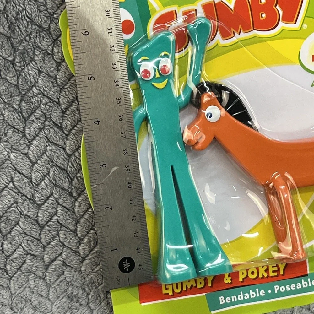 NEW Gumby‎ & Pokey 6 inch Bendable - Posable Collectible Super Fun!